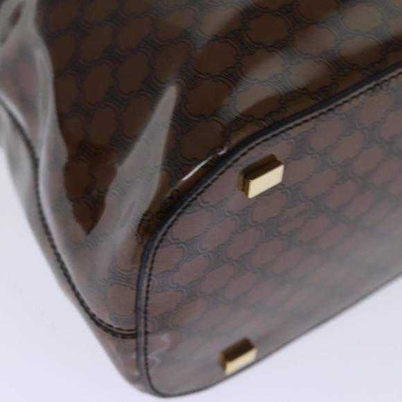 CELINE Macadam Canvas Tote Bag Brown Auth bs14321 - Picture 14 of 16